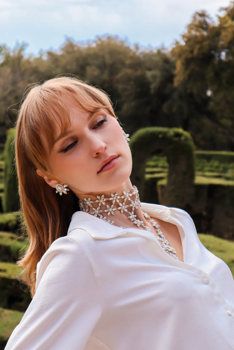 Besos Earrings Silver