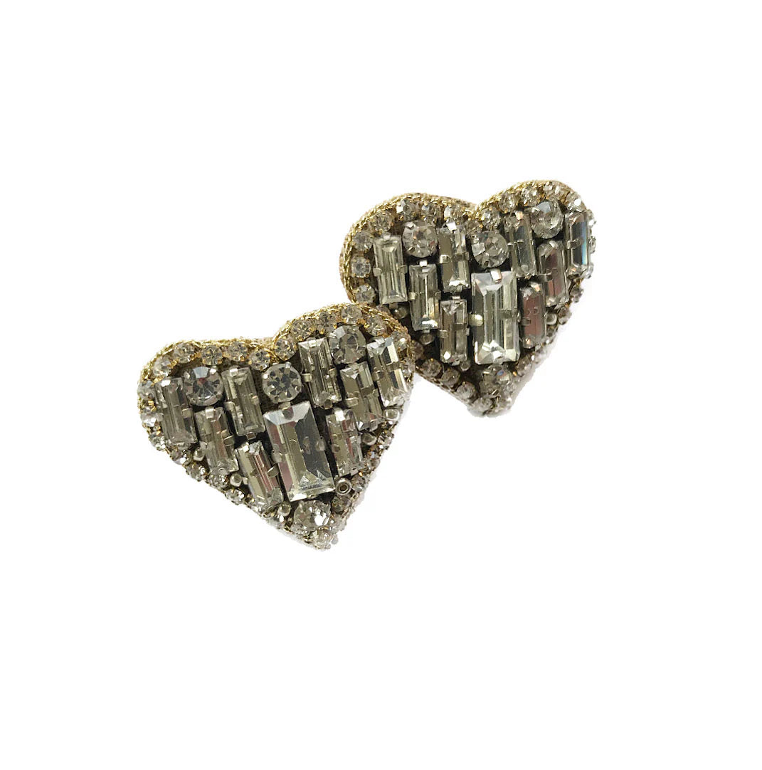 Crystal Studs Silver
