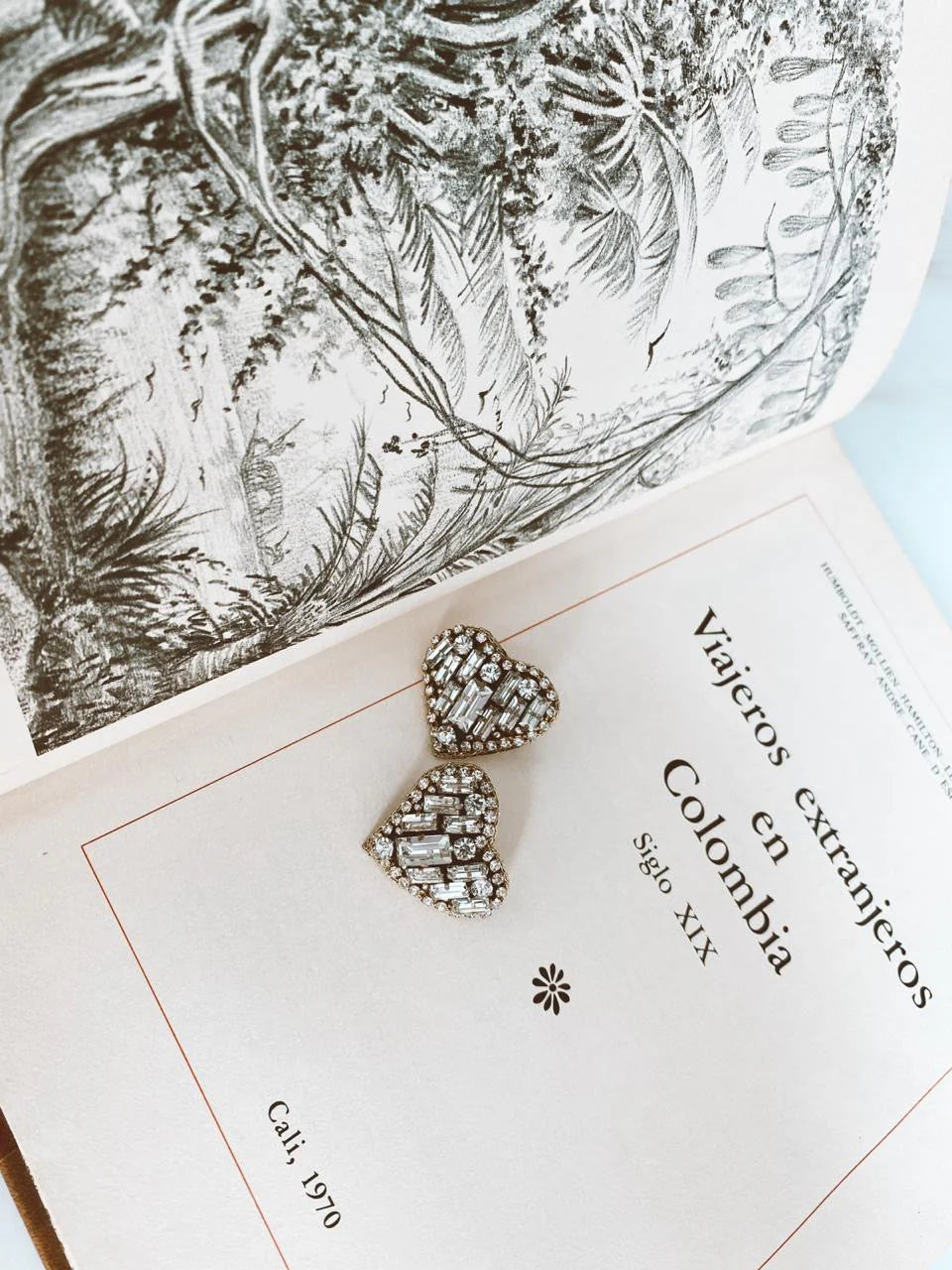 Crystal Studs Silver