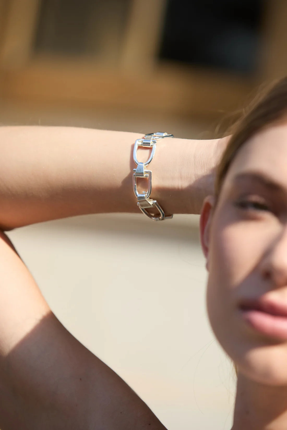Gaia Luxe Bracelet Silver
