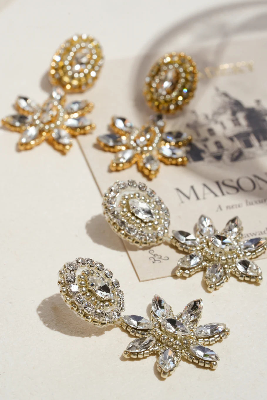 Isabelina Earrings Emerald