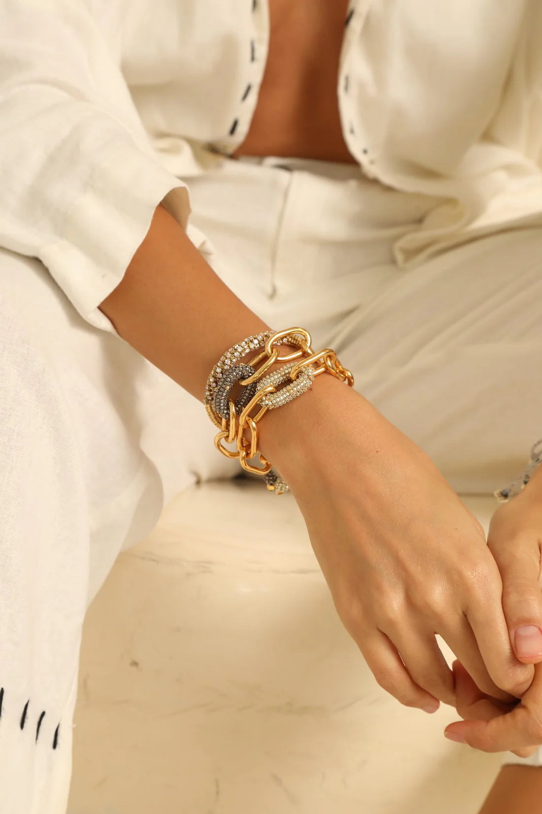 Liberte Bracelet Dark Silver