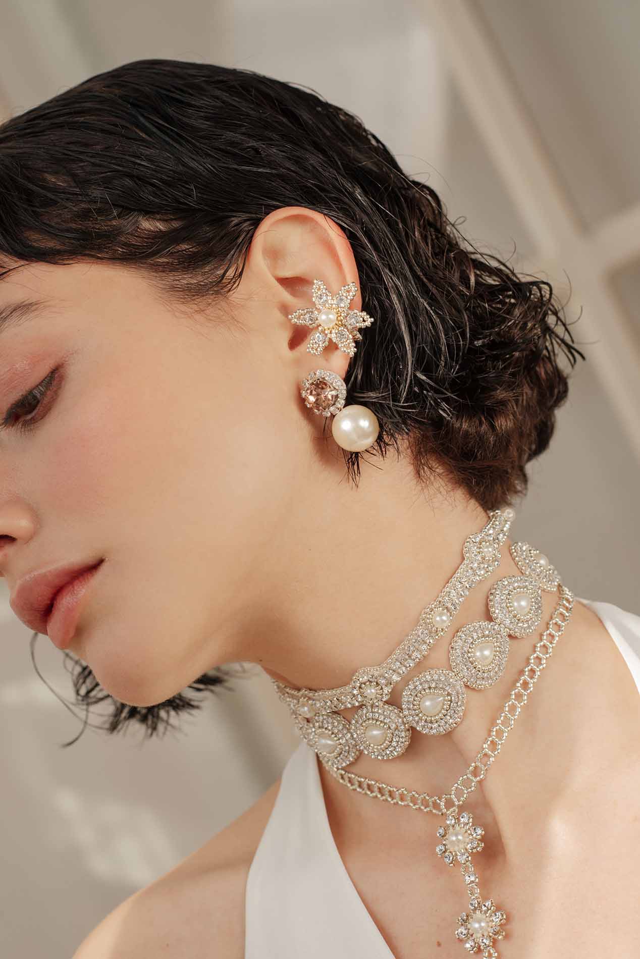 Sheally Earrings Crystal