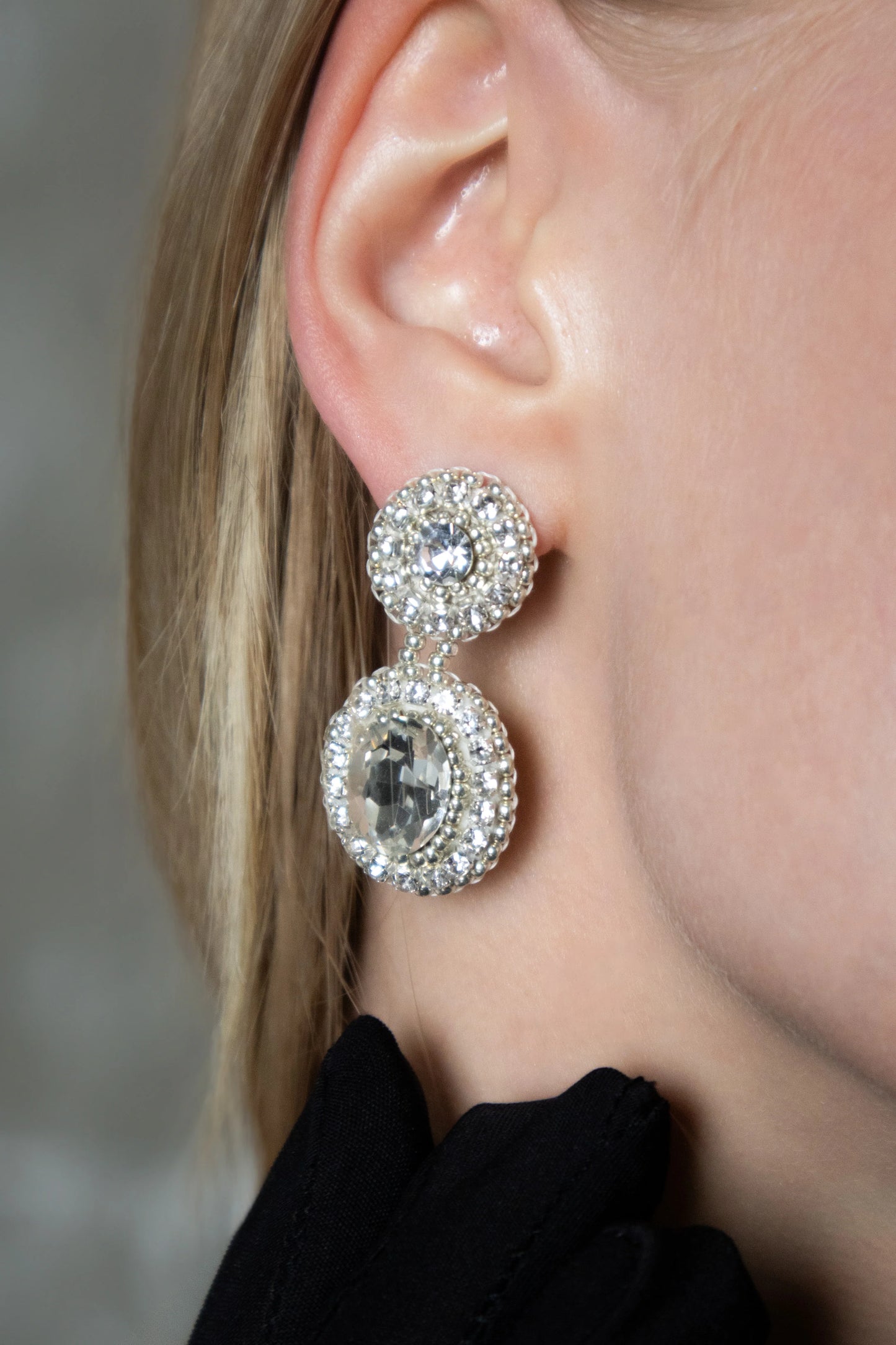 Tettiene Earrings Emerald