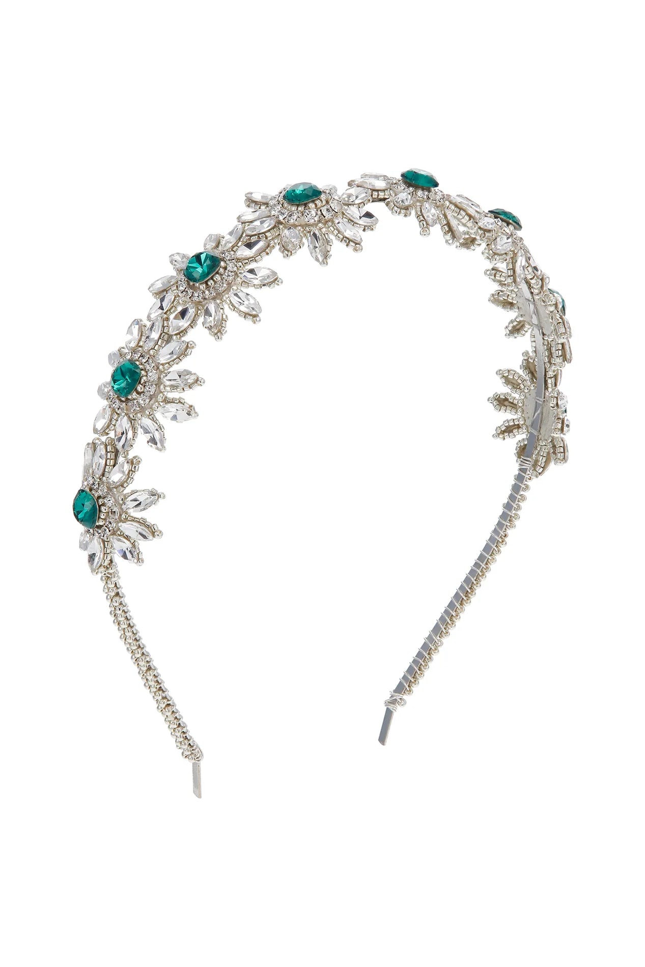 The Real Glam Headband Emerald