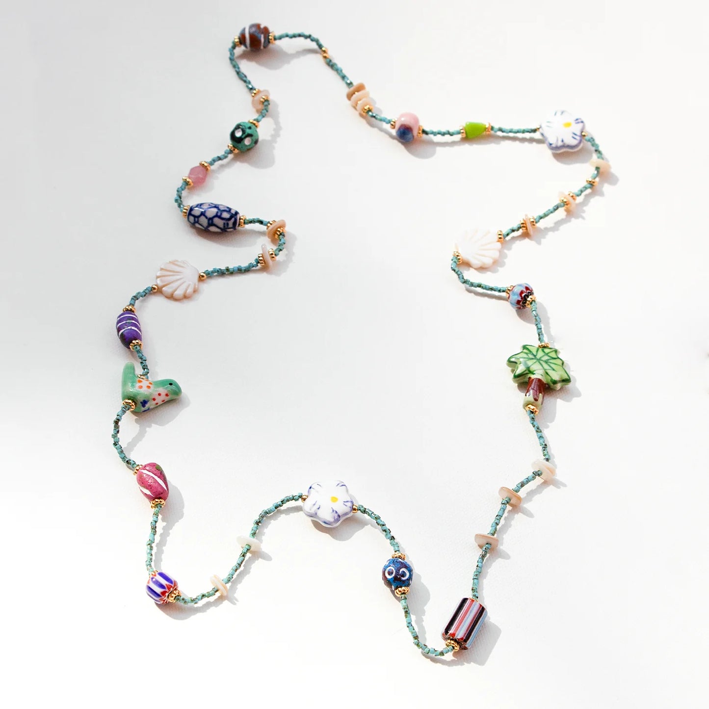 Tropicalia Blue Necklace