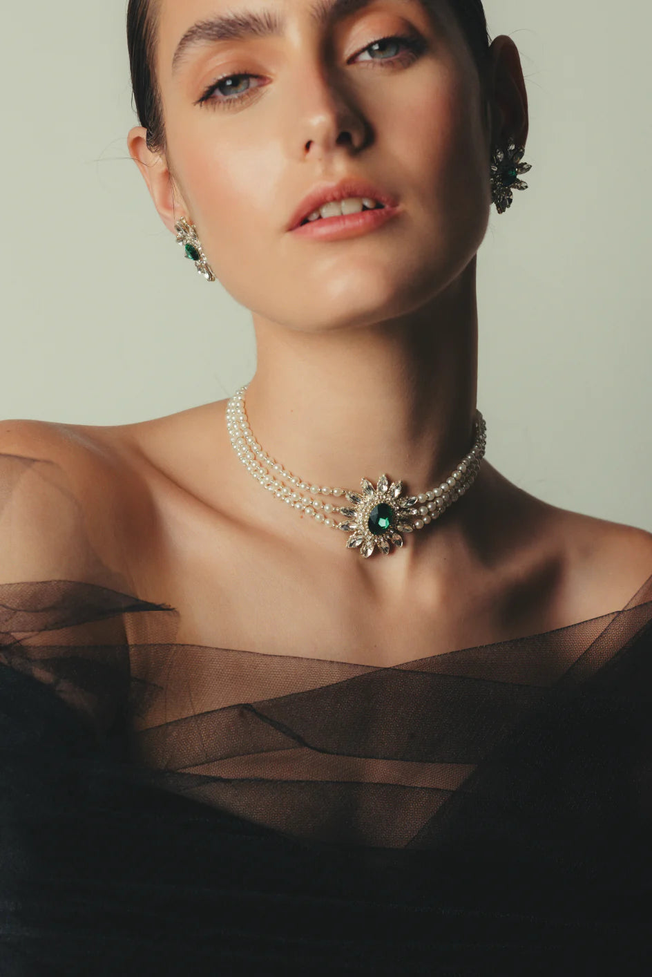 Turqueza Choker Emerald