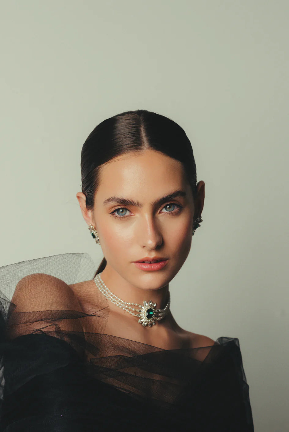 Turqueza Choker Emerald