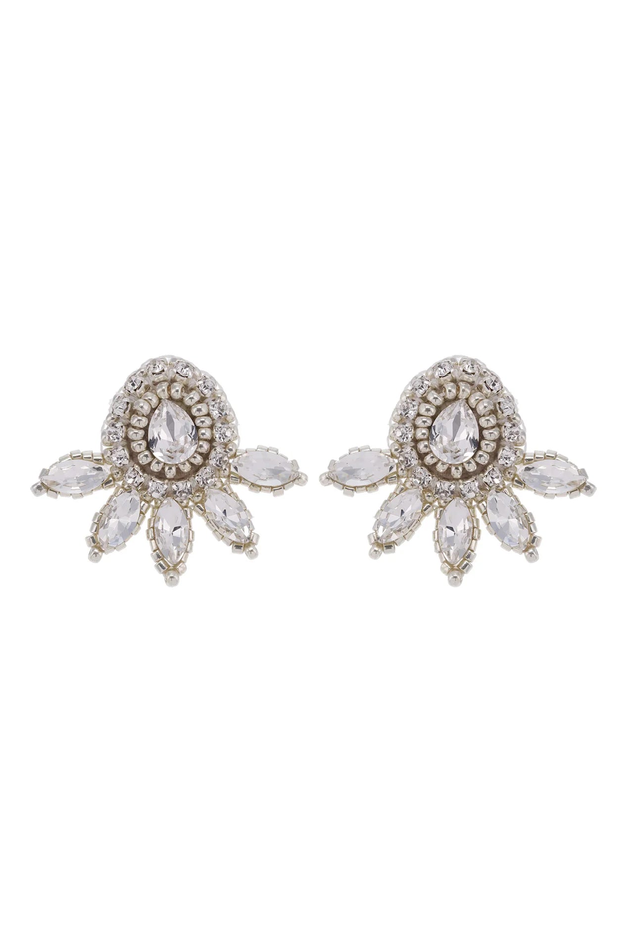 Besos Earrings Silver