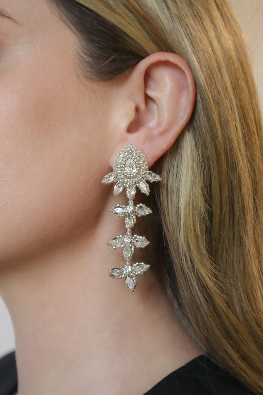 Delinda Earrings Silver