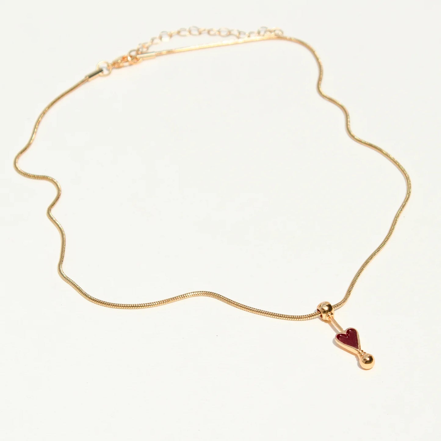 Heart Pie Necklace