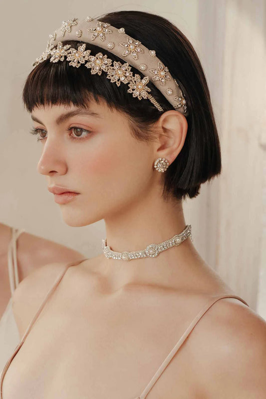 Peonia Earrings Silver