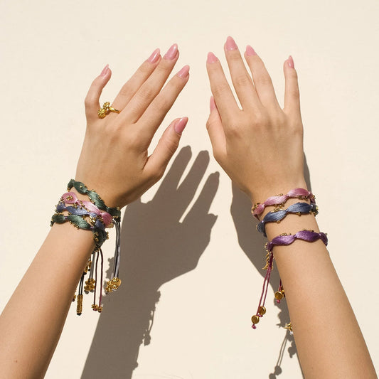 Siara Magenta Bracelet