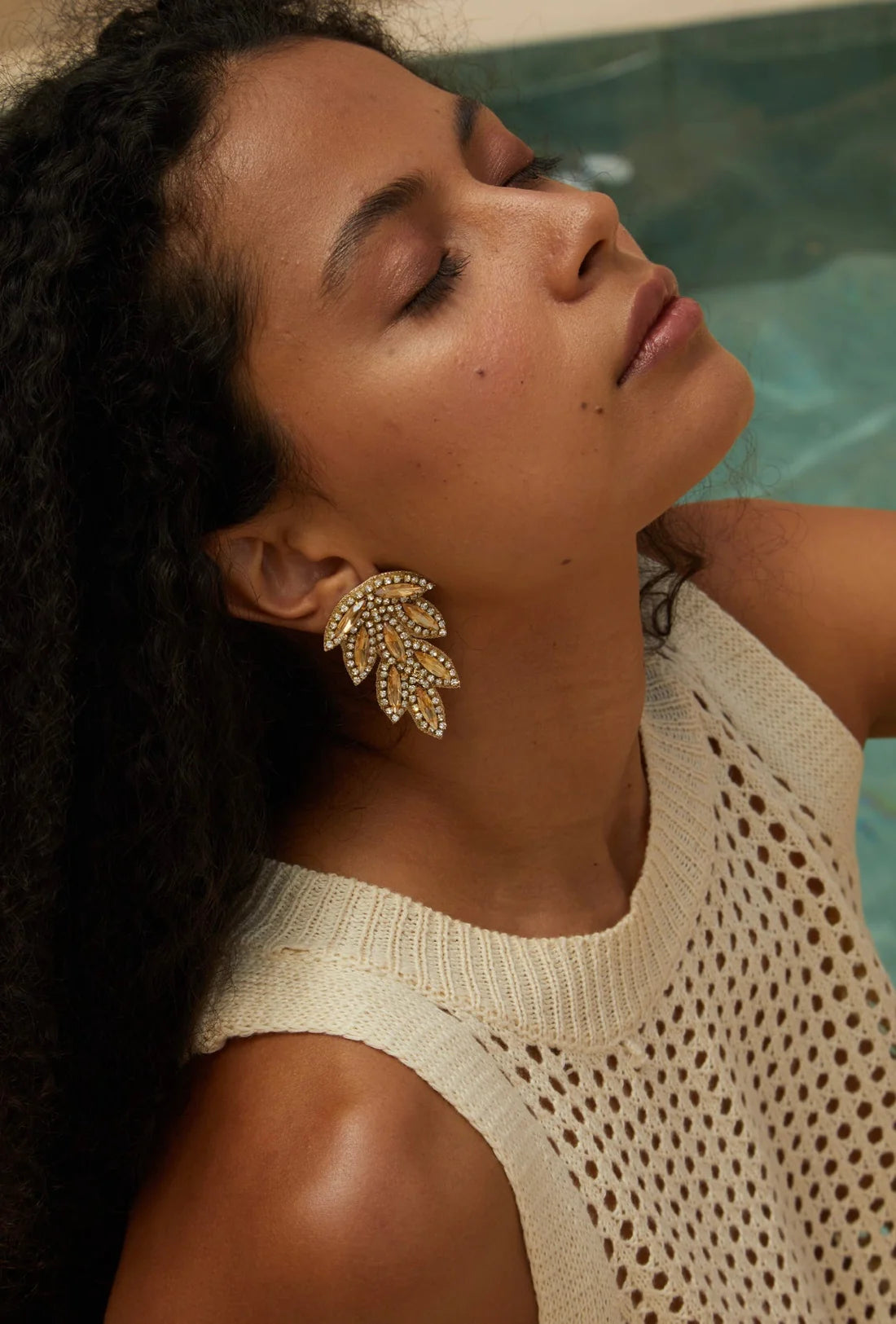 Signorina Earrings Gold