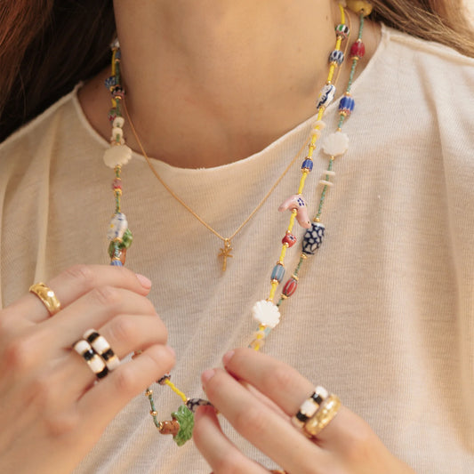 Tropicalia Blue Necklace