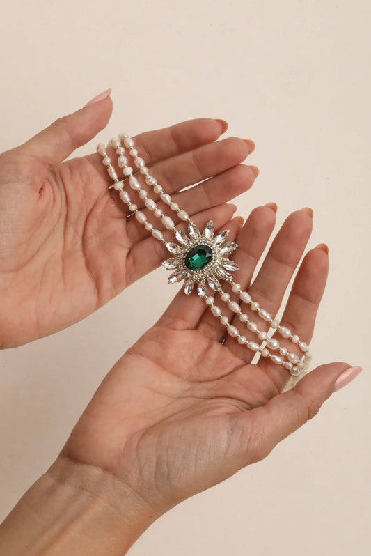 Turqueza Choker Emerald